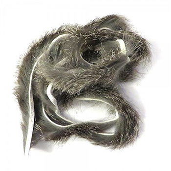 Полоска кролика Rabbit Zonker (4Trouts) 4мм Шиншилла