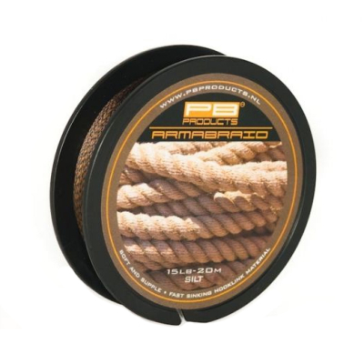 Поводковый материал PB Product Armabraid 15lb, 20m Silt 10088