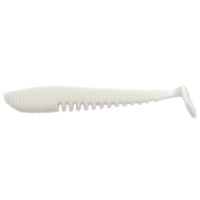 Силиконовая приманка Yaman Pro Legend Minnow 3" цвет #01 - White (уп. 6 шт.)