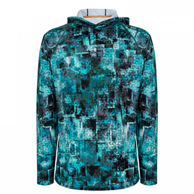 Футболка FHM "Mark Hoodie" V3 Принт мятный р-р 4XL