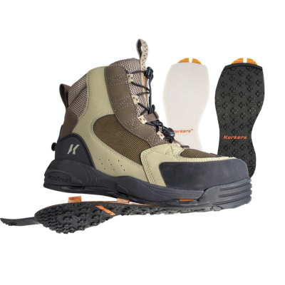 Ботинки забродные Korkers Redside Fishing Boot with Felt & Kling-On Soles (09)