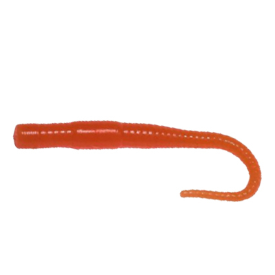 Силиконовая приманка River Lynx Twist Worm 85 цв. # 109 fiery-orange огненно-оранжевый