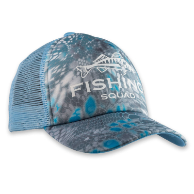 Кепка тракер Veduta Fishing Squad Reptile Skin Blue универсальный размер (5PTC-P-FSRSBL)