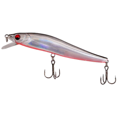 Воблер Mottomo Ostra 100F 10g цв. Ghost Silver