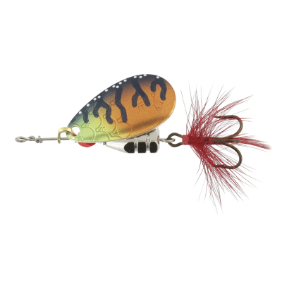 Блесна Kuusamo Kuf-Lippa 7гр. (с опереньем) BL/O/GR-S