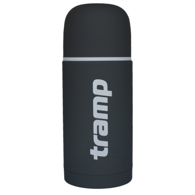 Термос Tramp Soft Touch 1,0 л. Серый