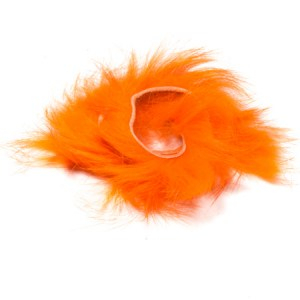 Полоска кролика Rabbit Zonker (4Trouts) 5мм Оранжевый