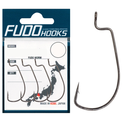 Крючок офсетный Fudo 108R-BN 4911 № 3/0 (4 шт./уп.)
