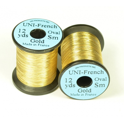 Люрекс UNI French Oval Metallic Gold SM#15