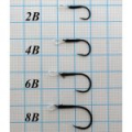 Крючки для воблеров и блесен Smith Assist Hook Vertical №B8 (5шт./упак.) 11мм.