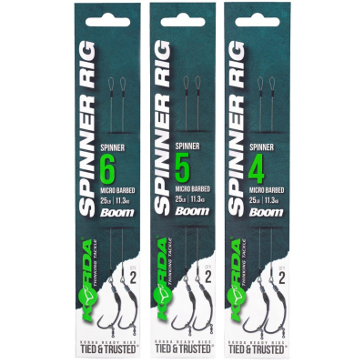 Поводок готовый Korda Spinner Rig Spinner №4 25lb 2шт