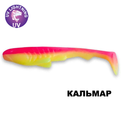 Силиконовая приманка Crazy Fish Tough 2" 71-50-13d-6 кальмар цв. peach (персик)
