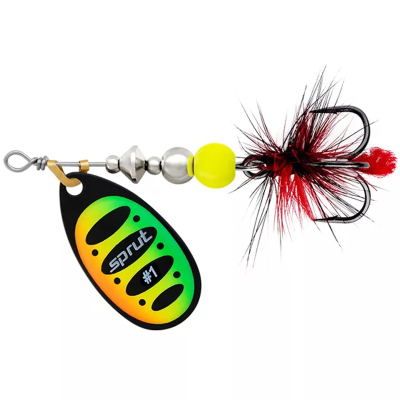 Блесна вращающаяся Sprut Alba Ball System Spinner #2 (5,5g/FT)