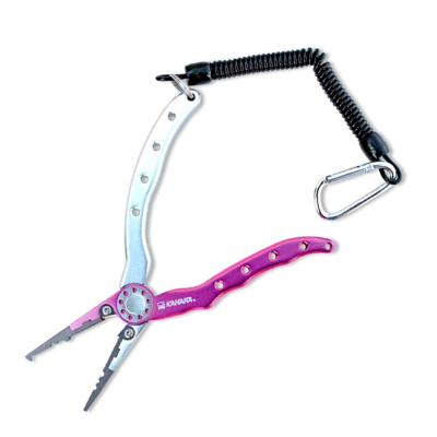 Плоскогубцы Кahara 6.5" Aluminum pliers 6.5" pink/silver
