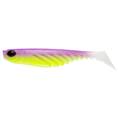 Силиконовая приманка Berkley Ripple Shad 9см цв. Purple Chartreuse