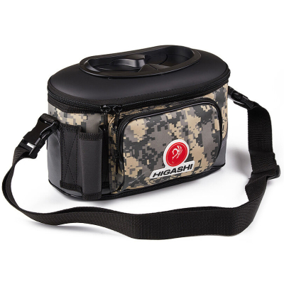 Кан рыболовный Higashi Live bait box 4.5L (#Digital Camo)