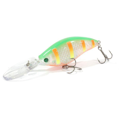 Воблер Sprut Moretto 3D 70F (Floating/70mm/18,5g/2,5-3,5m/CRGR-3D-STR)