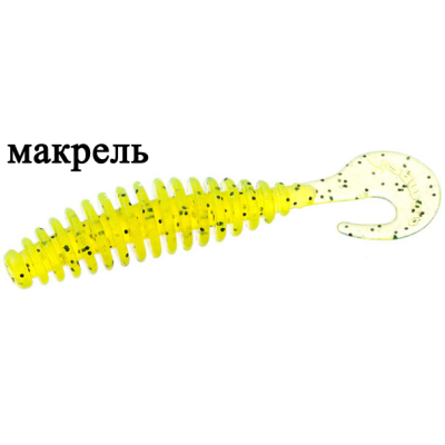 Мягкая приманка Flagman Crusher 3" цв. chart pepper 8pc macrell