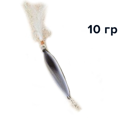 Блесна GT-BIO Racing Boat Evolutional Version 10g, черный+люминисцентный-зеленый