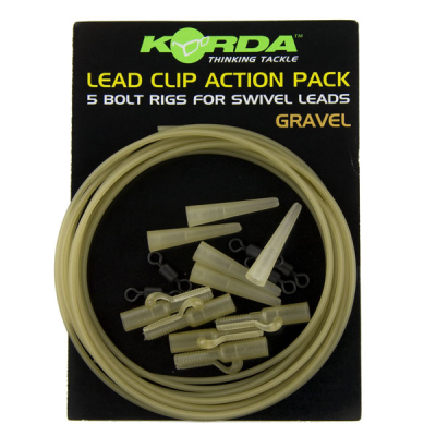 Клипса на трубке Korda Lead Clip Action Pack Slit KLCAPS