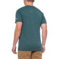 Футболка Simms Fire Hole Trout T-Shirt, L, Dark Teal Heather