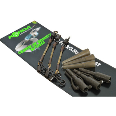Набор для грузил Korda COG Booms Flat Lead for 4-5 Oz KCOG6