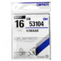 Одинарный крючок Owner 53104 Kiwami, green №16 13шт