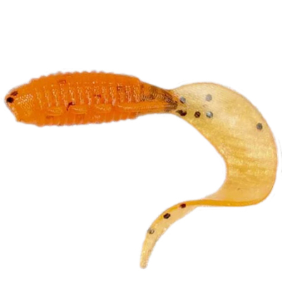 Силиконовая приманка Russian Bass - Твистерок 1" 25мм (16 шт/уп) цвет #015, активный аттрактант.