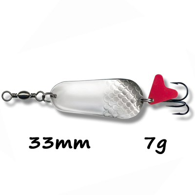 Блесна LAV-MD Spoon MD (33 mm 7 g) / Nickel / Art. 4110107