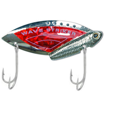 Блесна Kosadaka Wave Striker 21g Silver/Red ws21SR