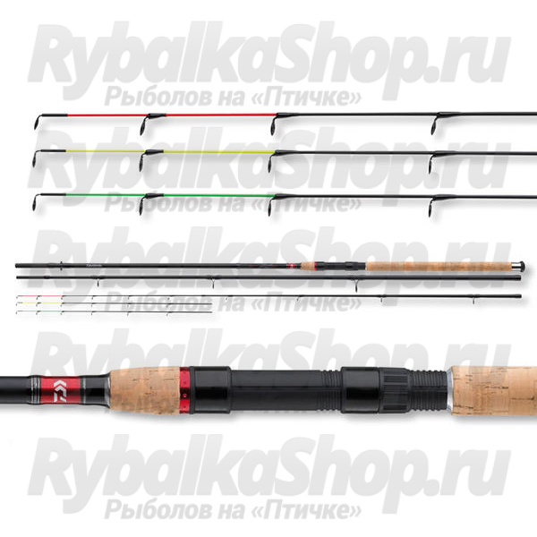 Купить Удилище фидерное Daiwa Ninja X Feeder NJF390H BD 3 90m 150g