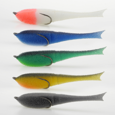 Поролоновая рыбка "Волжский поролон" 80 мм цв. # SET1 уф