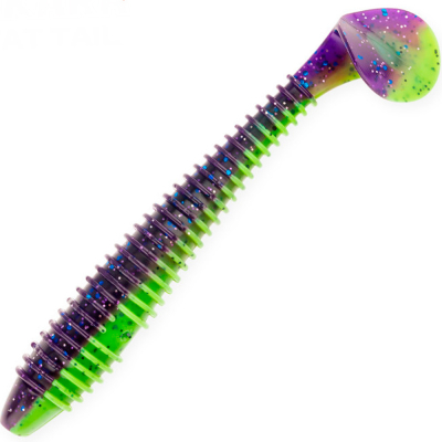 Силиконовая приманка Akara Fat Tail-3,3 80мм цвет 447 (4 шт)
