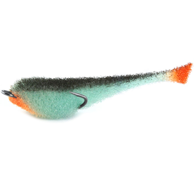 Мормыш Классическая Поролоновая рыбка с открытым двойником 8 см, цв. 38 - крючок № 4