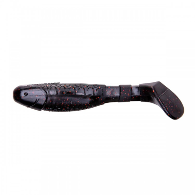 Силиконовая приманка Helios Chubby 3,55"/9 см Dark Star 5шт. (HS-4-047)