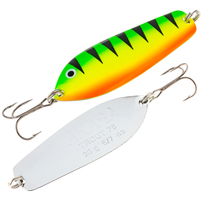 Блесна колеблющаяся Akara Action Series Trout 85 26 гр. цвет 6-Sil