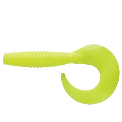 Силиконовая приманка Wake Grub 3,5" цв. NEON GREEN 045