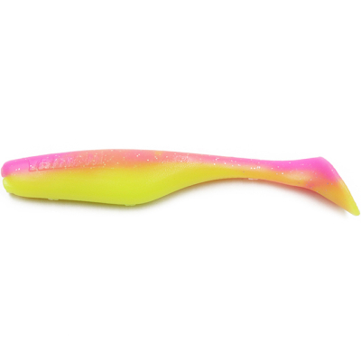 Силиконовая приманка Yaman Greedy Shad 5,5" цвет #24 - Gum (уп. 4 шт.)