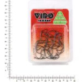 Крючки Vido Craft VD-101 Offset Worm (BN), блистер 10 шт., № 6