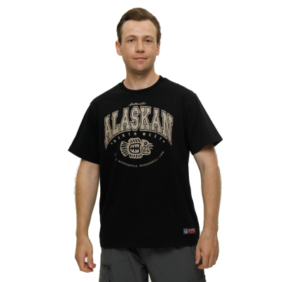 Футболка Alaskan черная р. XL