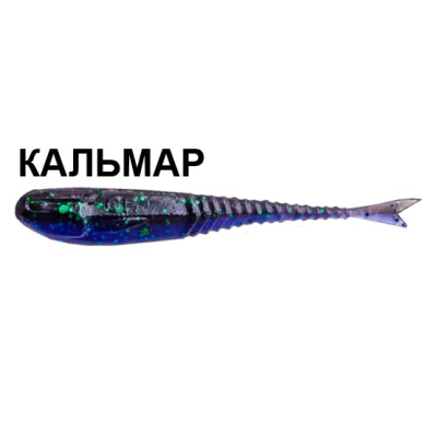 Силиконовая приманка Crazy Fish Glider 2.2" 35-55-12D-6 кальмар цв. night sky (ночное небо)