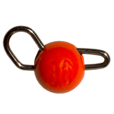 Чебурашка вольфрам Fish Season, вес 2.0 гр, цвет Оранж (уп. 2 шт.)