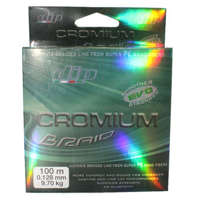 Шнур Alcedo Dip Cromium Braid Marine 100m 0,128mm