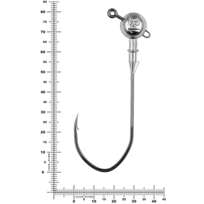 Призёр джиг-головка Stinger Eye Jig 18 гр, кр-к VD-074 №6/0, 3 шт/уп