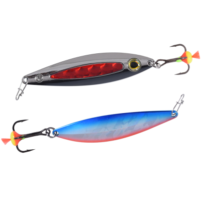 Блесна вертикальная EcoPro Killka 65мм 15гр. цвет BRS/RF