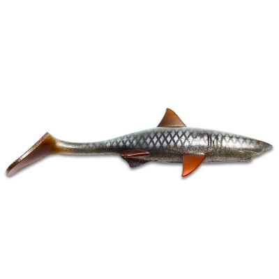 Силиконовая приманка KanalGratis Shark Shad 200мм 70гр цвет: Real Roach, (SS-RR-13)