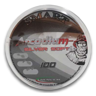 Леска Smart Arcadium Silver 100m 0.138mm (680-138)