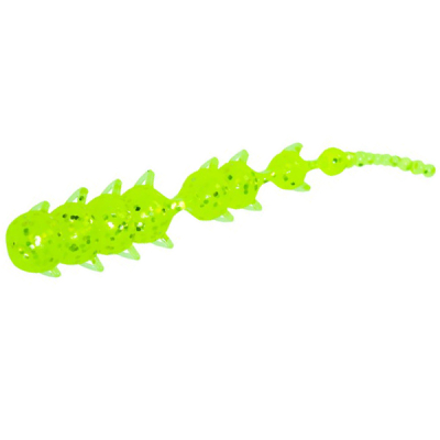 Силиконовые приманки Русская Фишка Булава, Креветка 4 см (Цвет 2, Шартрез)