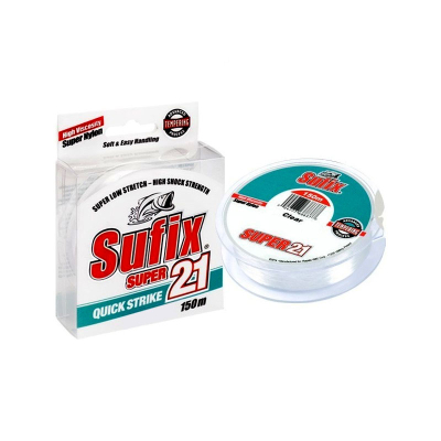 Леска Sufix Super 21 Clear 150m 0.16mm