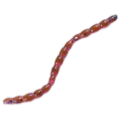 Силиконовая приманка Russian Bass Мотыль искусственный 48 мм. цвет #018, активный аттрактант.